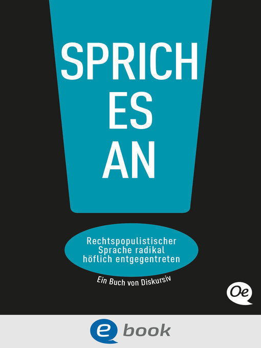 Titeldetails für Sprich es an! nach Philipp Steffan - Verfügbar